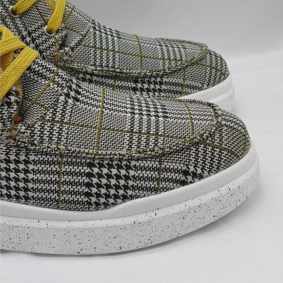 Josef Seibel Romika Sneaker Boots Women's 41(US 10.5) Houndstooth Plaid Preppy - Picture 6 of 13